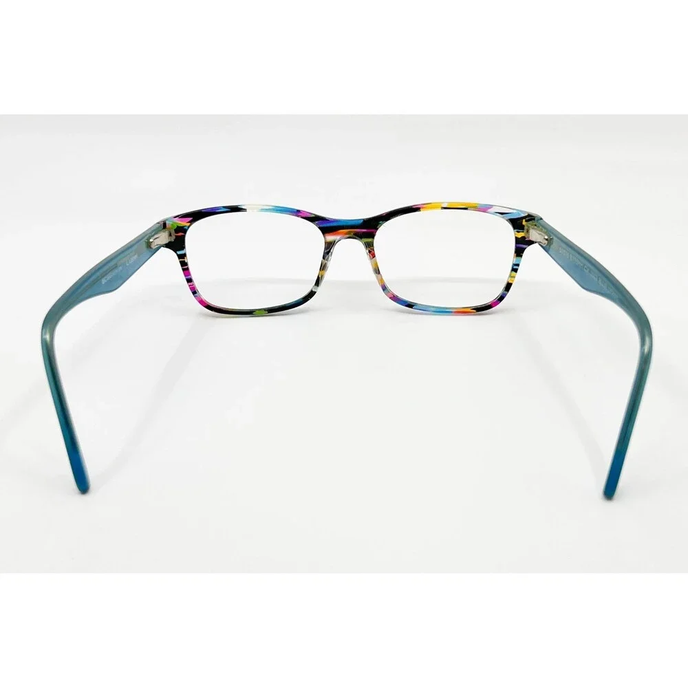 BCBGeneration Eyeglasses Women Blue Multi Color Stripe CV 0002 50-16-135